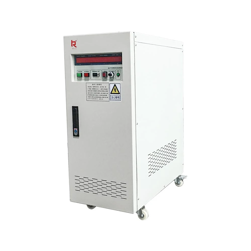 3 Phase 10kVA 20kVA 30kVA AC Frequency Converter 50Hz to 60Hz 400Hz AC Power Source